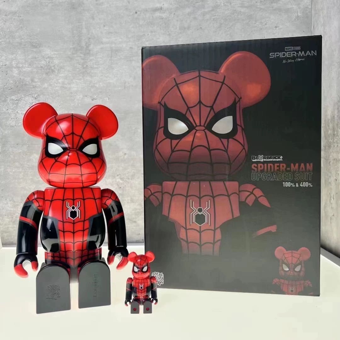 2体セット 新品未使用 ベアブリック BE@RBRICK マーベル SPIDER-MAN スパイダーマン 100％＆400％ - メルカリ