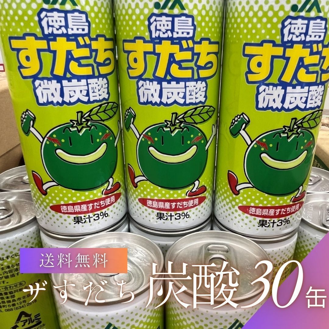 ザ・すだち(微炭酸）２５０ｇ×３０缶　清涼飲料水　　ジュース　ご進物箱入
