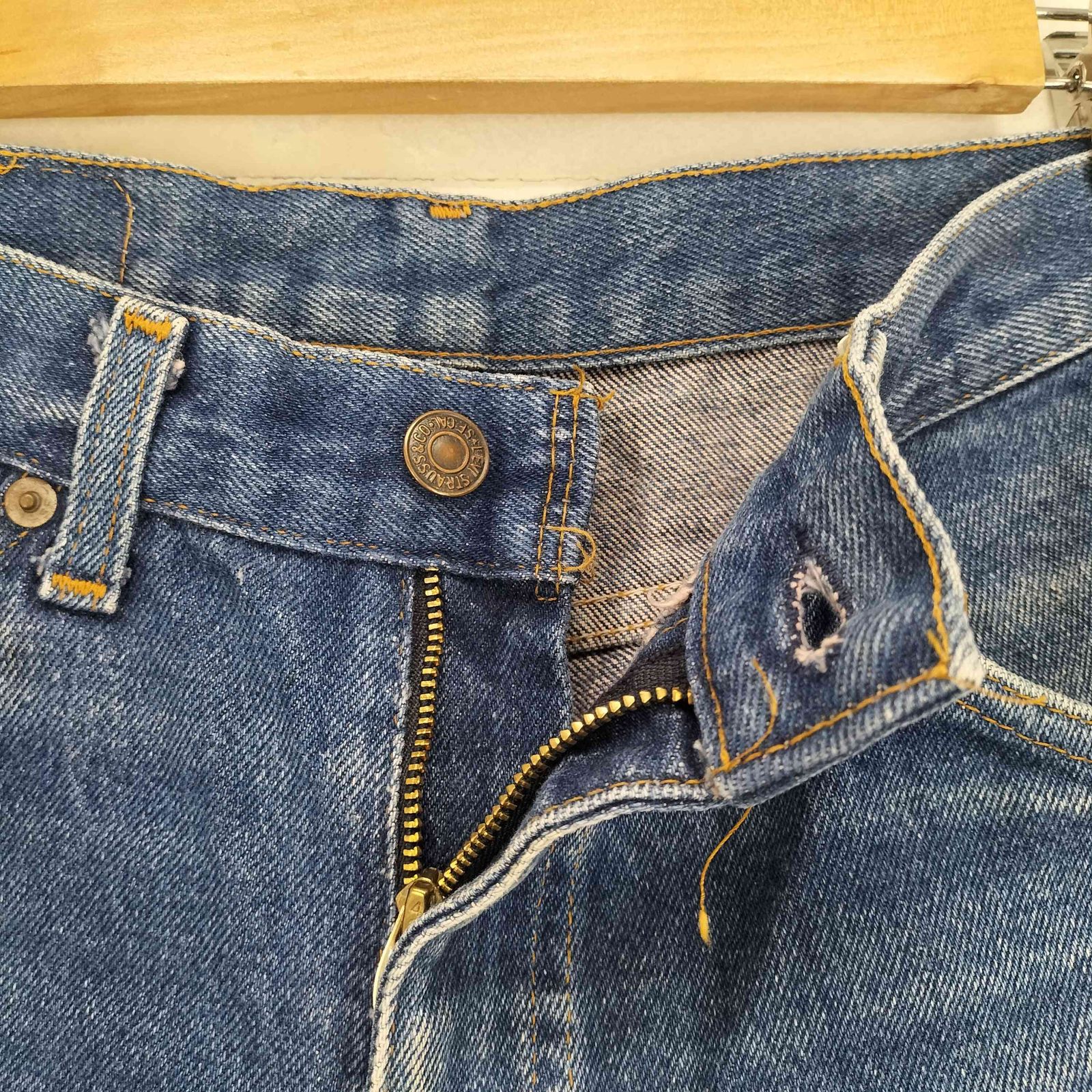 Levis(リーバイス) 80S 630-0217 MADE IN FRANCE ロケットタロン メンズ  W30L36【中古】【ブランド古着バズストア】 リーバイス Levis 80S 630-0217 MADE IN FRANCE ロケットタロン メンズ