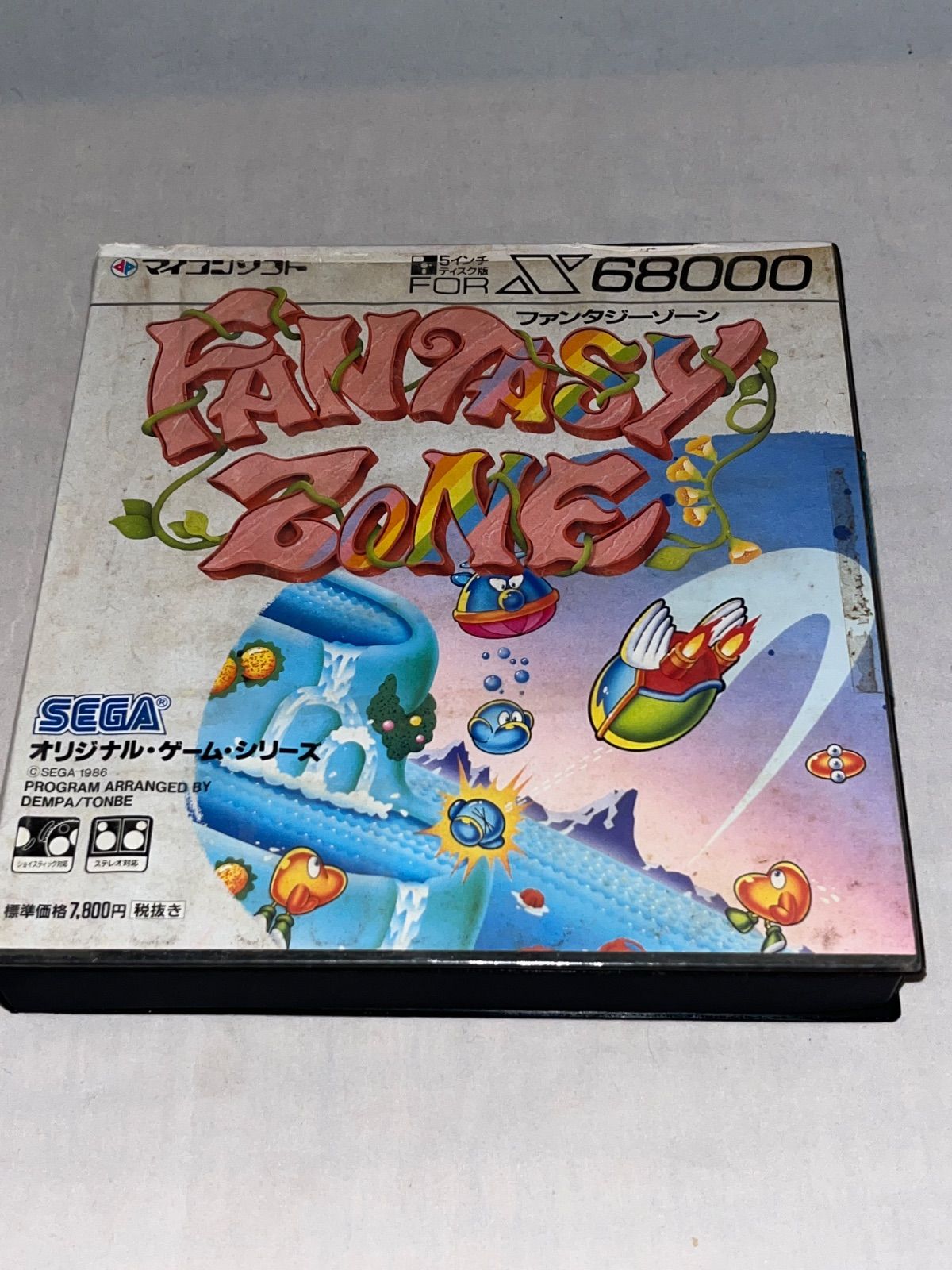 ハガキ付】FANTASY ZONE ファンタジーゾーン ☆x68000 5インチ