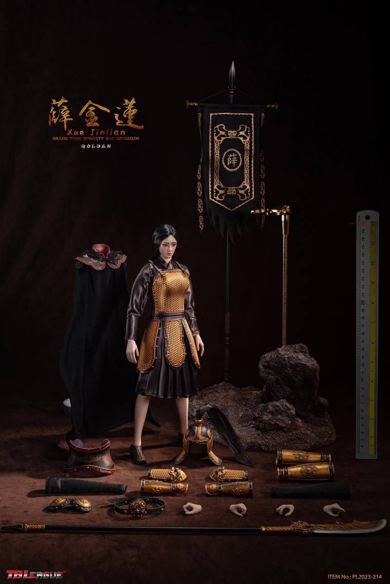 TBLeague 1/6 大唐女将 薛金蓮 ゴールド.Ver 未開封新品 PL2023