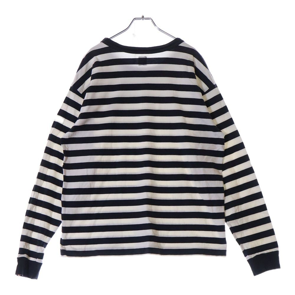 STRMCWBY HUMAN MADE 長袖カットソー HUMAN MADE (ヒューマンメイド) STRIPED L/S T-SHIRT ボーダー柄