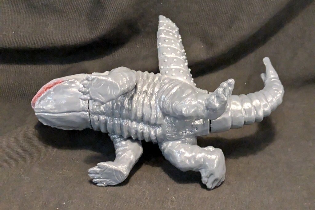 ヤモマーク 大怪獣シリーズ ケムラー グレー成型 ギャラリー 大怪獣