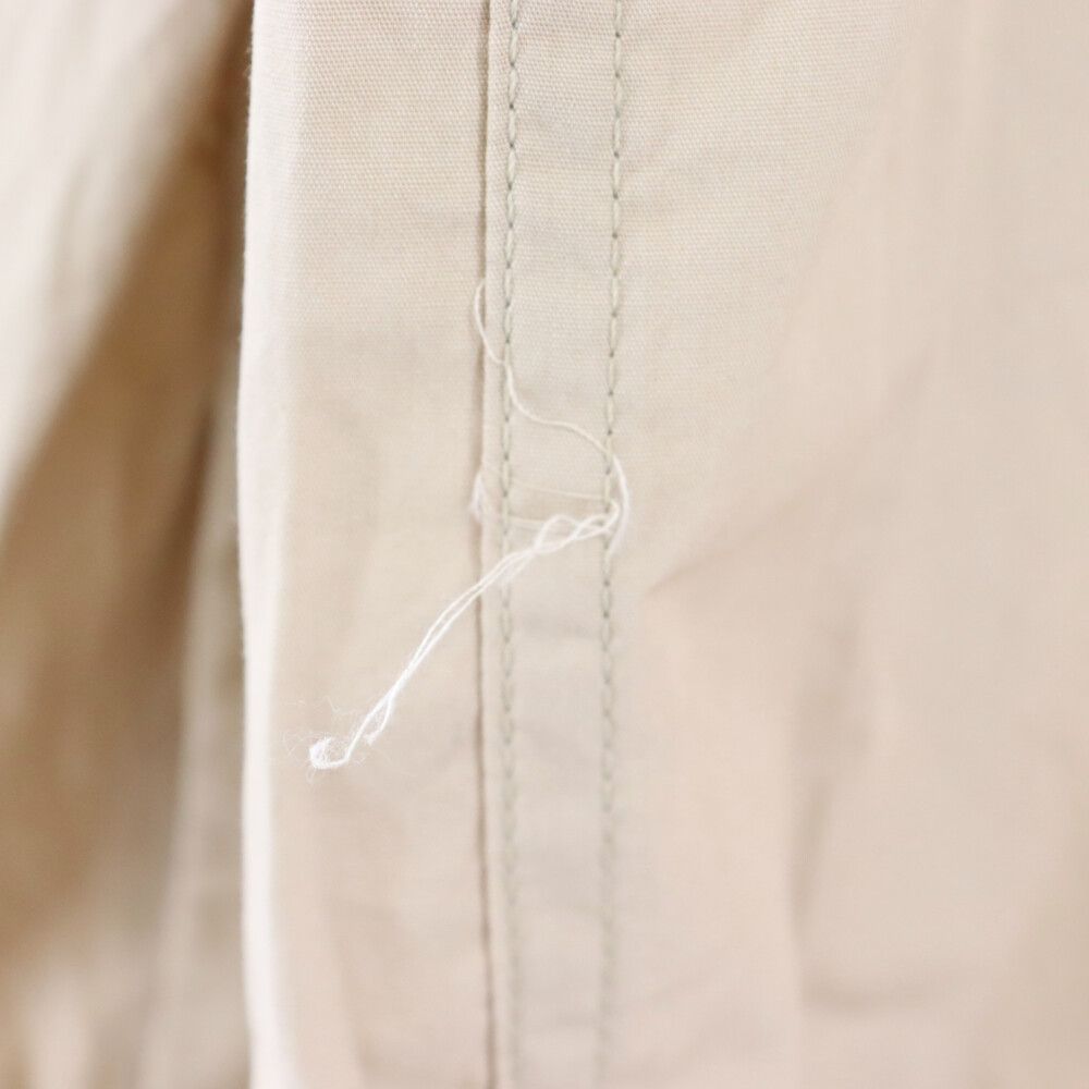 Engineered Garments (エンジニアド ガーメンツ) EG Banded Collar Shirt PIMA バンドカラーシャツ タン