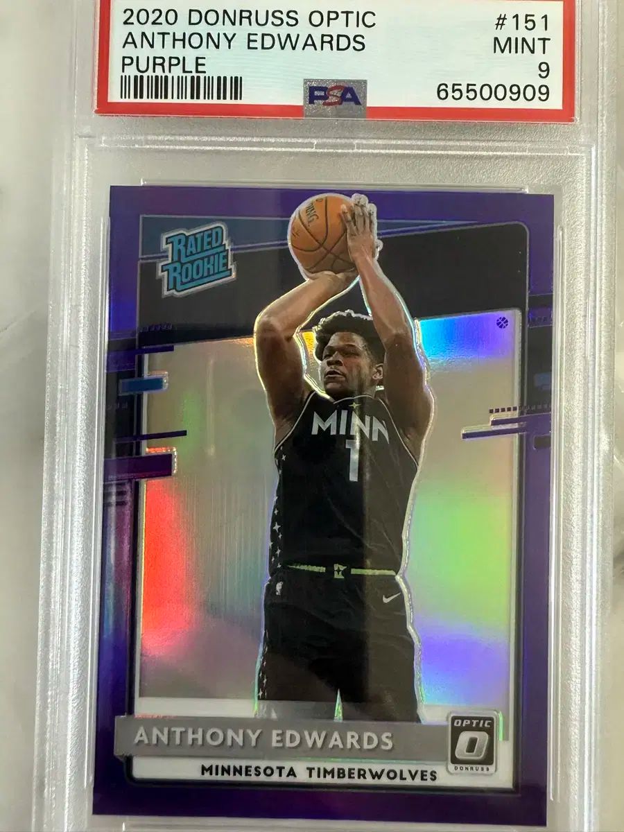 アントマン 光学 ルーキー パープル/ 20 ー 21 Donruss Optic