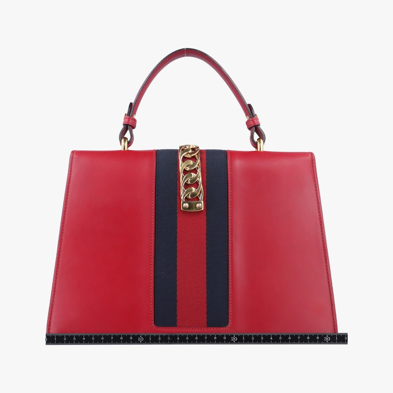 グッチGucciシルヴィレッド×ネイビーレザー431665C022903520