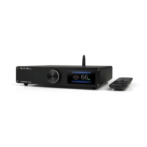 SMSLAO200MKIIデジタルパワーアンプMA5332MSアンプチップ160Wx160Wブルートゥース5.0|USB|RCA|XLR入力2.1チャンネルサブウーファー|パッシブスピーカー
