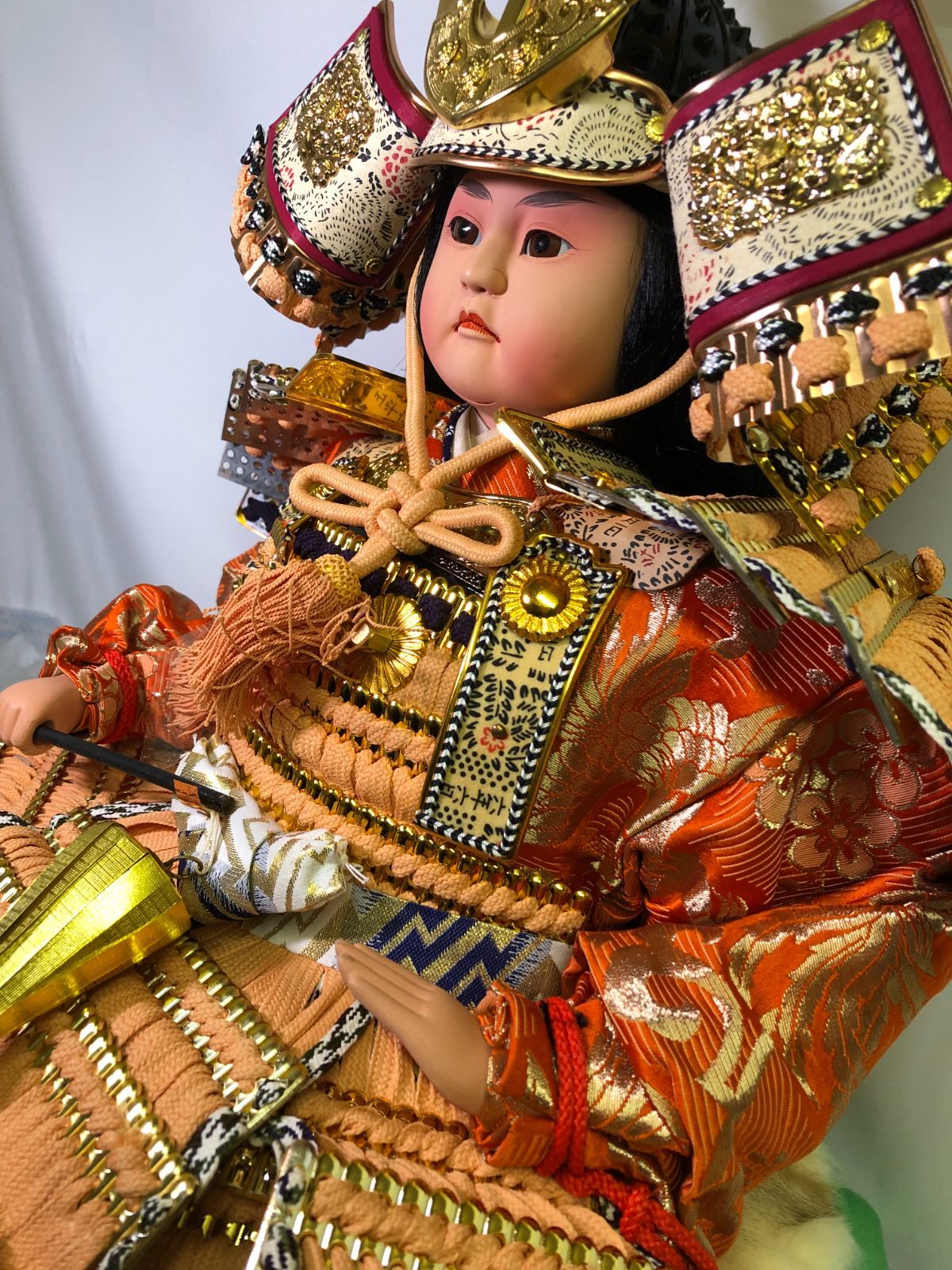 季節・年中行事 【値下げ！】【五月人形】節句 子供大将飾 (237)