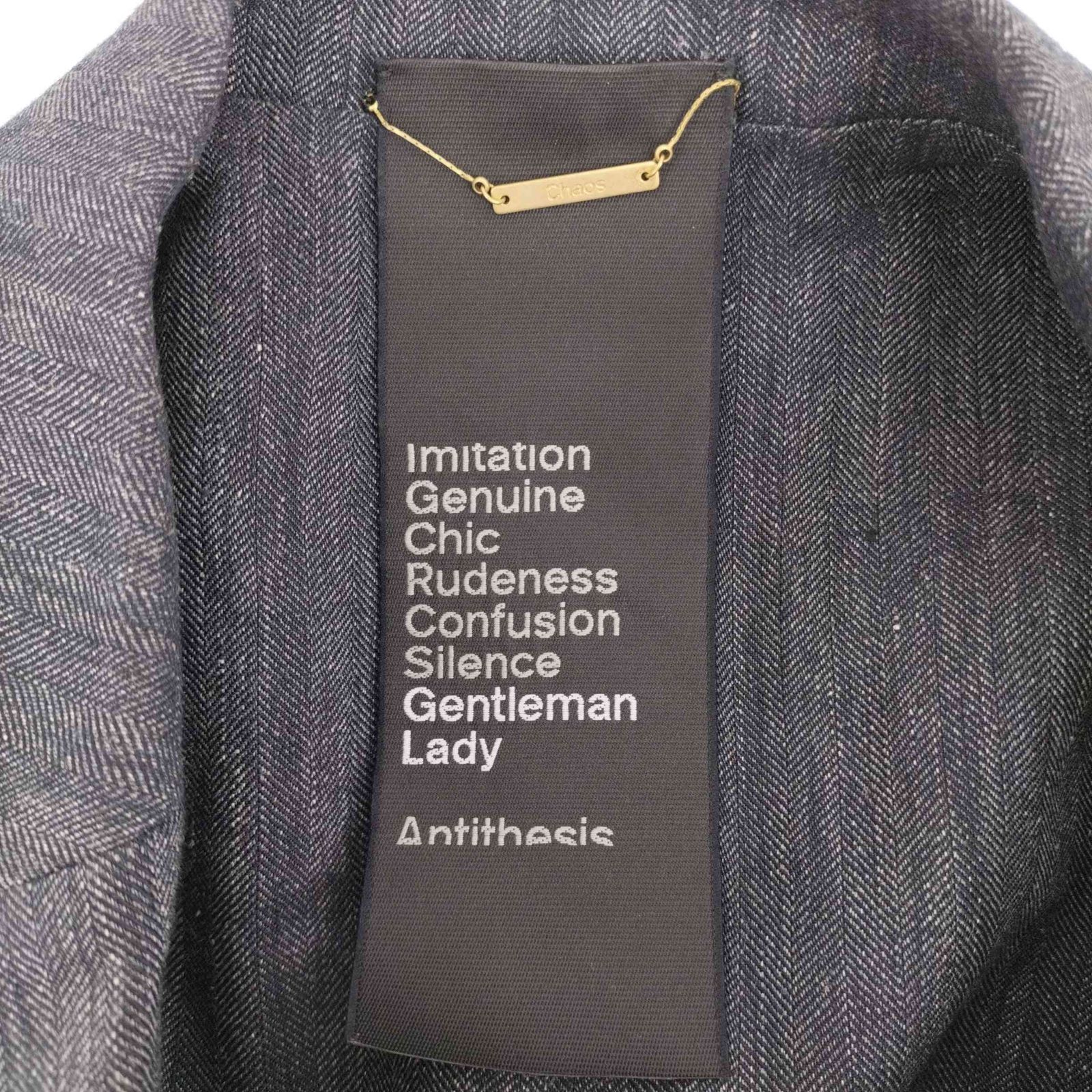 Chaos ウールリネン ヘリンボンツイルジャケット Chaos｜リネンヘリンボンジャケット ◇セットアップ可