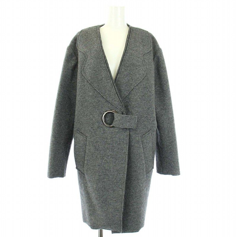 アルマーニエクスチェンジ A/X ARMANI EXCHANGE Wool Coat ノーカラー