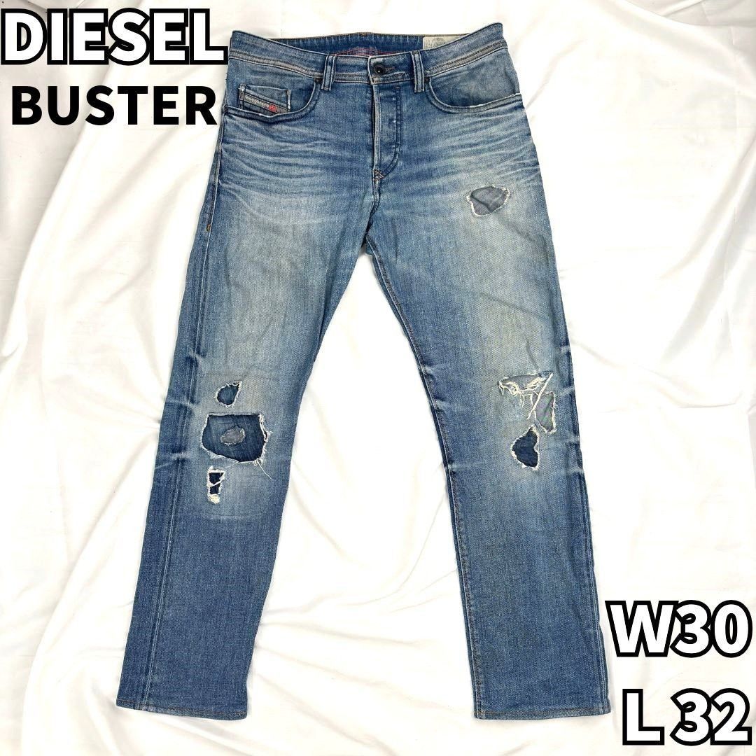 無骨な個性と洗練✨】 DIESEL ディーゼル ストレッチデニムパンツ 