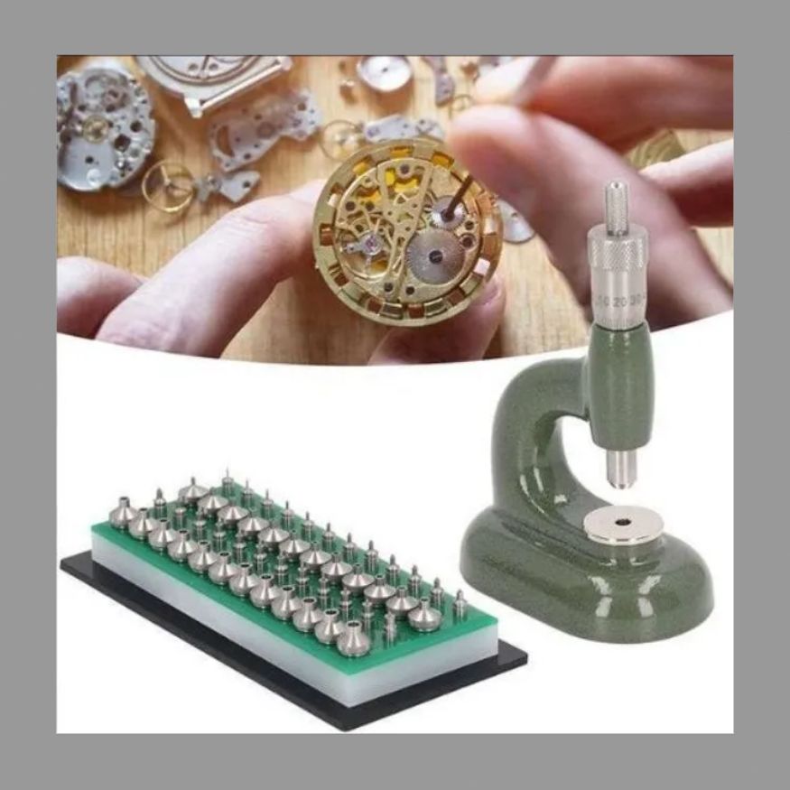 金型付き時計修理ツール ラインストーンアイアジャスター 時計修理工具 石眼機 より精密な作業が