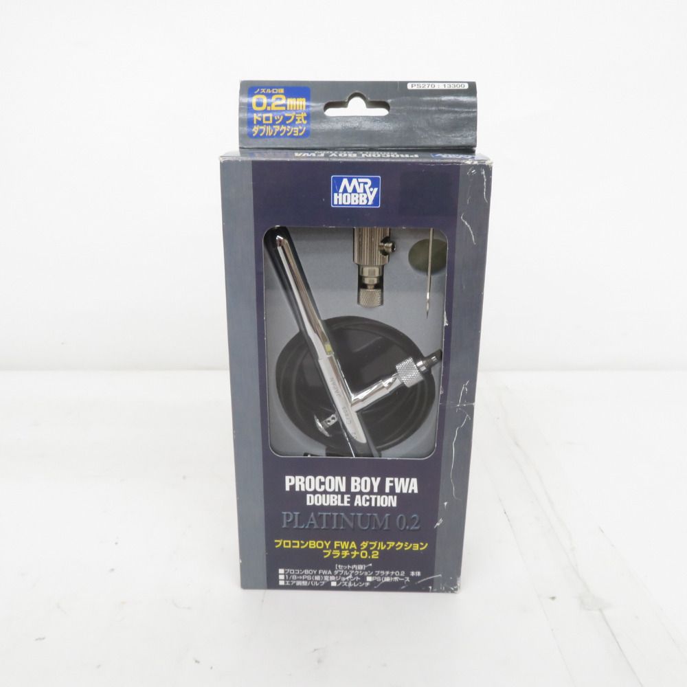 最終価格 ほぼ未 ミスターホビー PS-270プロコンBOY プラチナ 0.2 GSI GSIクレオス PS270 プロコンBOY FWAプラチナ0.2 ダブル