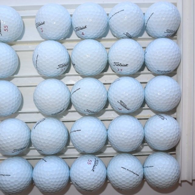 美品　ロストボール　新品同様　タイトリストPROv1 PROv1x ロストボールタイトリスト ProV1X プロV1X 2023年 モデル 特A