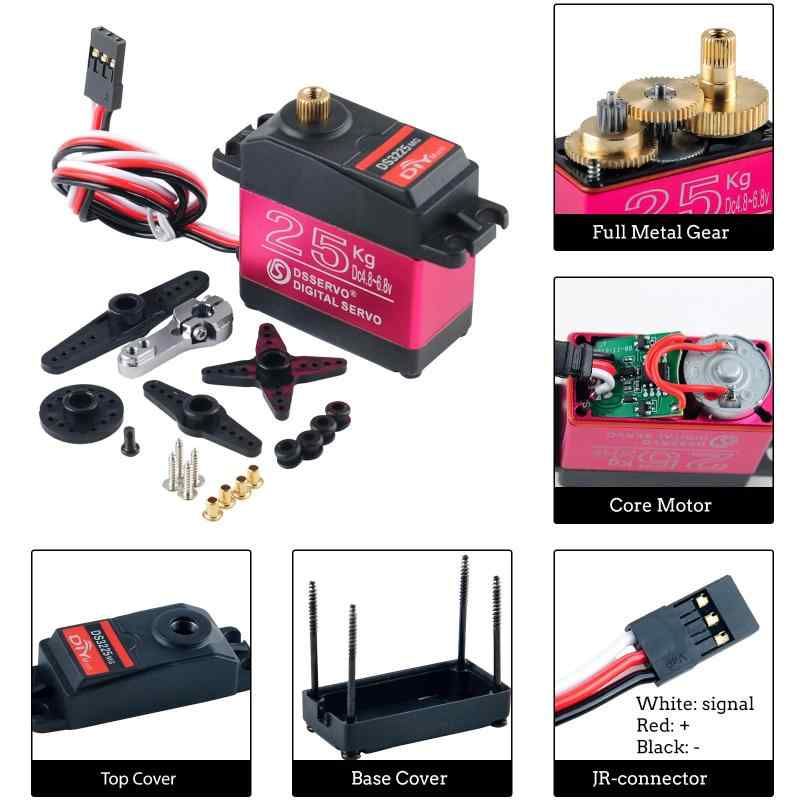 最新 DIYmall70kgデジタルサーボ防水高トルクブラシレスモーター