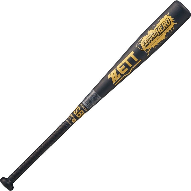 zett ゼット JR. 軟式アルミバット グランドヒーロー 野球ソフトバットJRナンアルミ bat74578c-1953