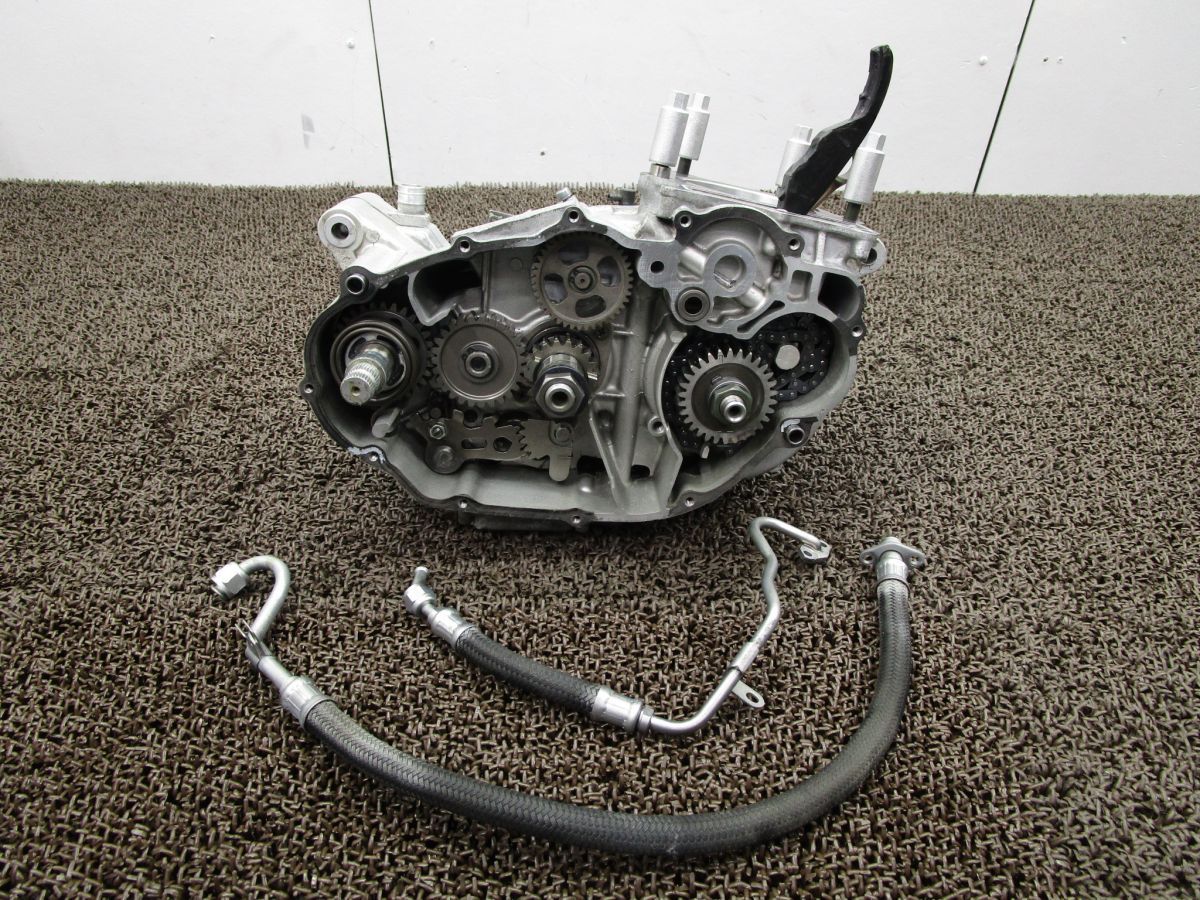 SR400 エンジン腰下 W627 クランクケース！RH01J ヤマハ 【 H313E 】 キャブ車 動画有