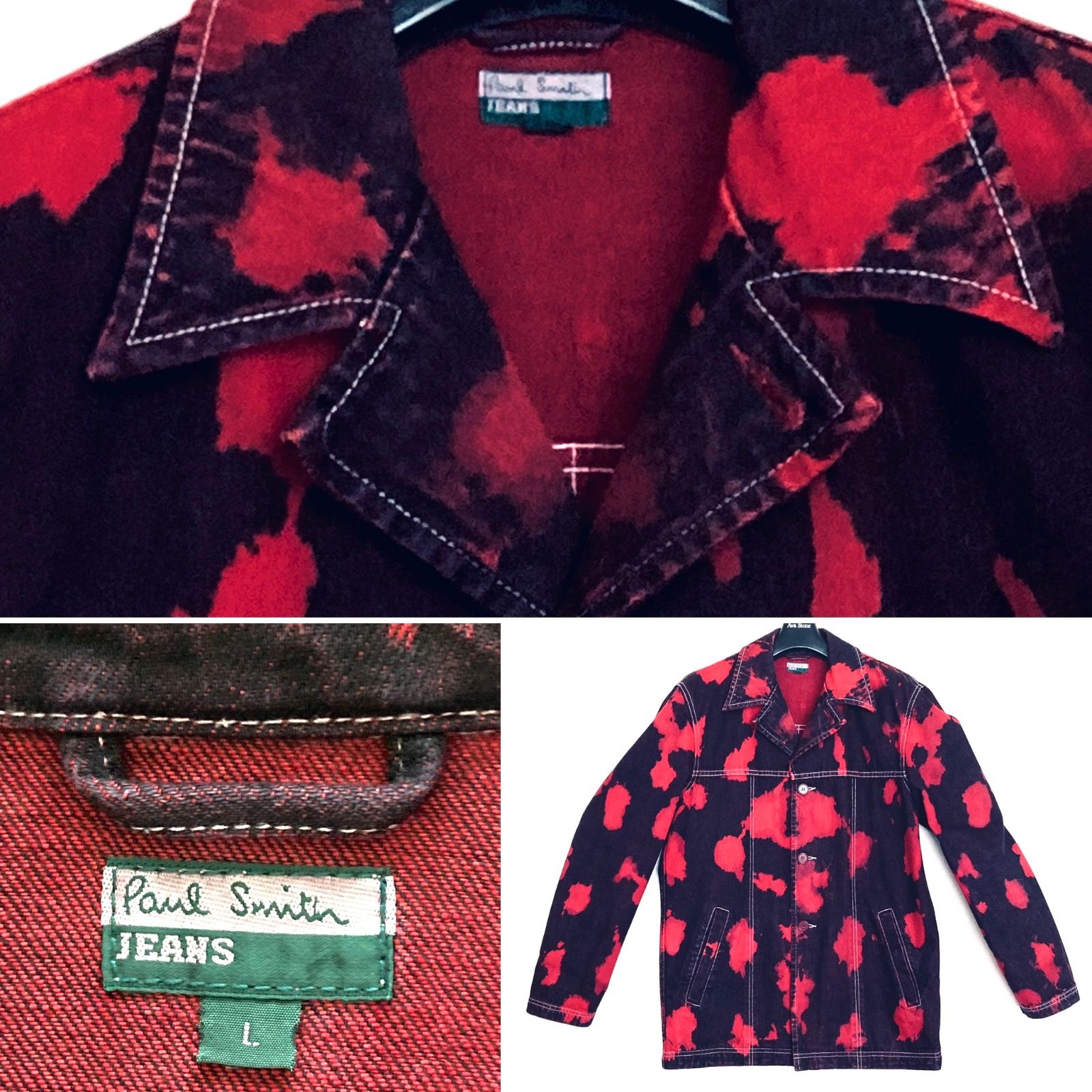 Paul Smith Jeans ポールスミス デニム ジャケット メンズ 新品 - メル