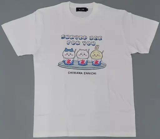 中古】Tシャツ かき氷 Tシャツ ホワイト フリーサイズ 「ちい