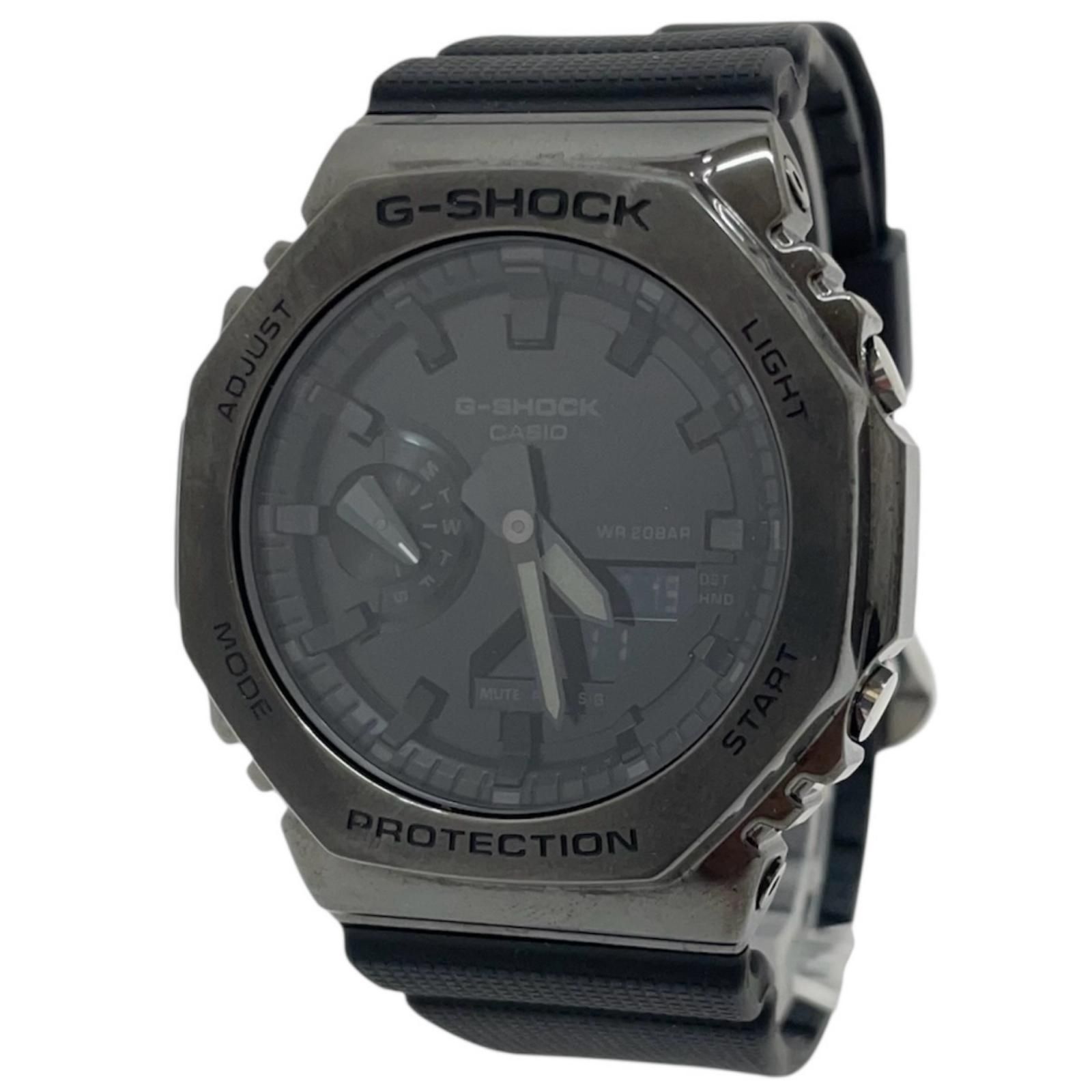 CASIO｜カシオ G-SHOCK ジーショック METAL CASE 腕時計 ブラック 尾張小牧店