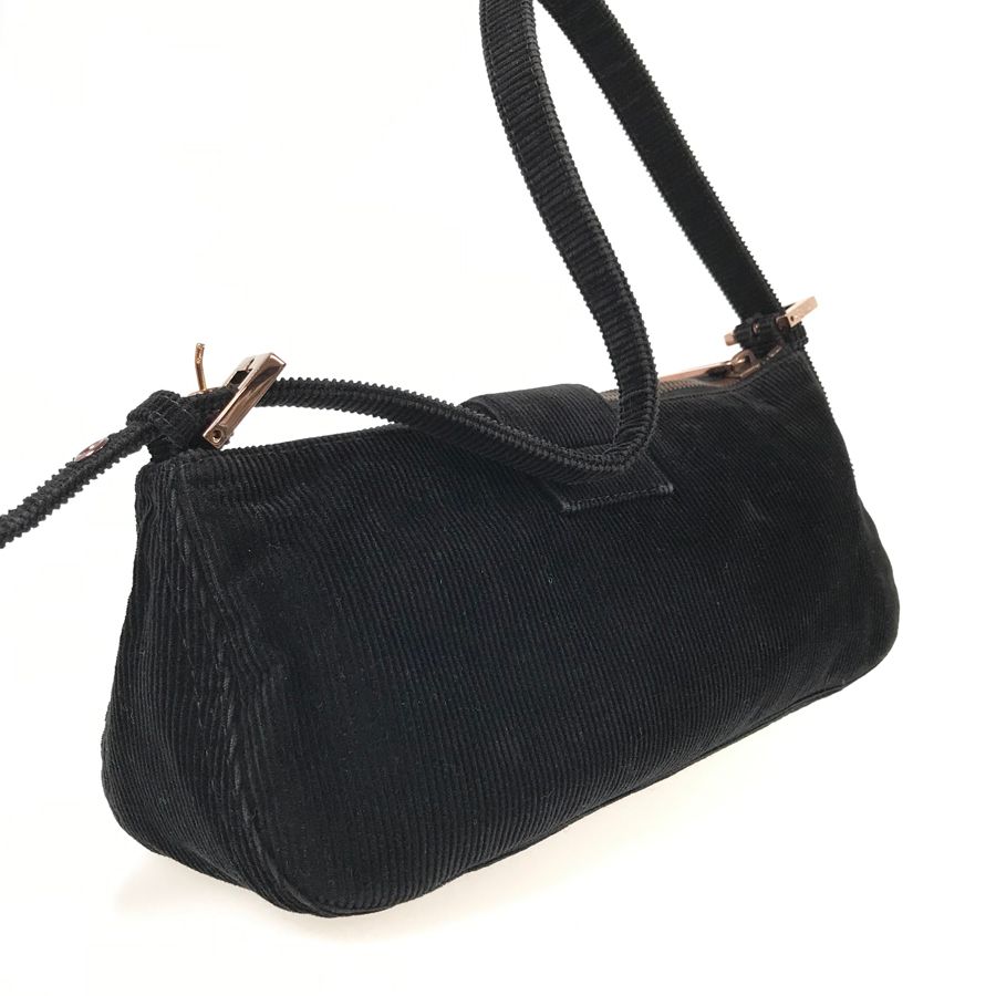 フェンディ FENDI ショルダーバッグ ズッカ柄 ベージュ×黒×ダークブラウン ナイロン×レザー 新着 20231227 バッグFENDI フェンディ ズッカ柄 ハンドバッグ