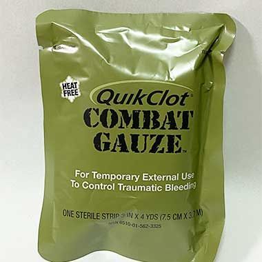 QUIK CLOT COMBAT GAUZE コンバットガーゼ - メルカリ