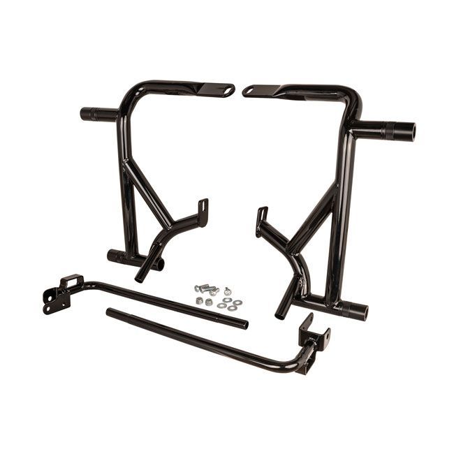 BURLY Brand Brawler crash bar kit Touring. Rear. Black | 700775