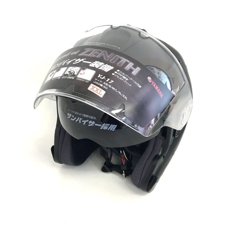 YAMAHA ZENITH ジェットヘルメット YJ-17 RTブラック　L YAMAHA ZENITH ジェットヘルメット YJ-17 RTブラック L 【公式通販】