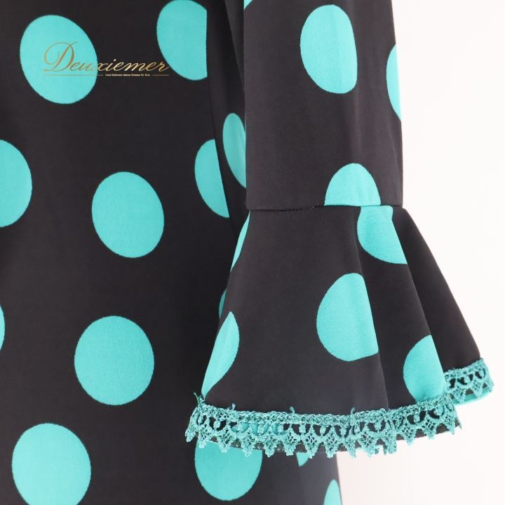 フラメンコ 衣装 ワンピース ドレス ボウタイ docedelflamenco