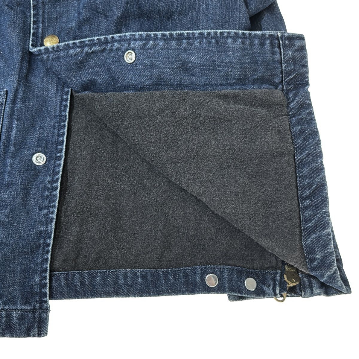 カーハート アダムキメル カバーオール デニムジャケット リアーナ M