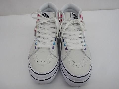 バンズ VANS 厚底 ハイカットスニーカー 721356 23cm マルチカラー レディース