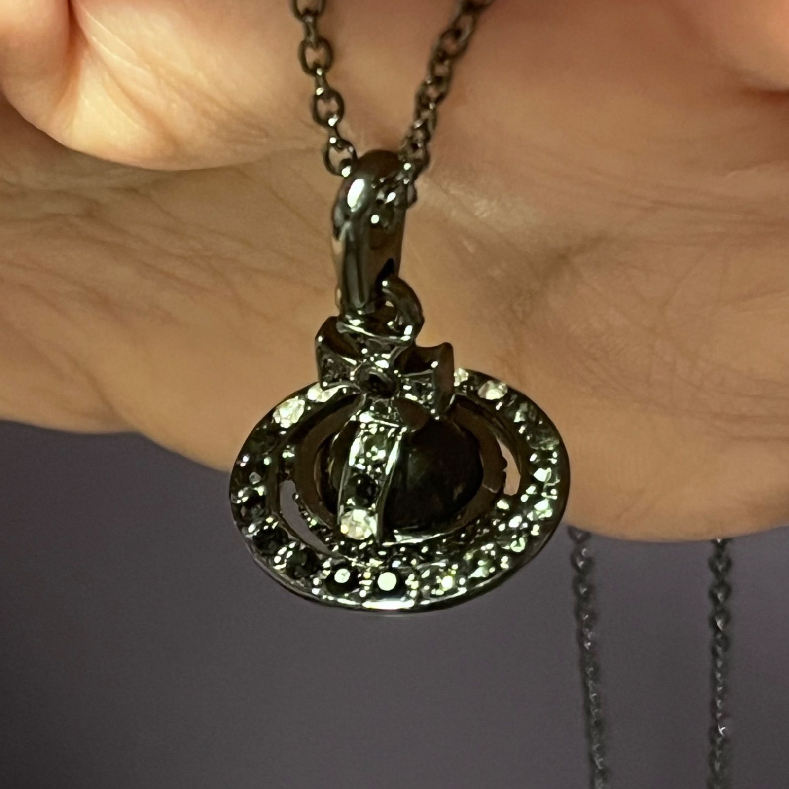 vivienne westwood スモールオーブネックレス　ブラック Vivienne Westwood VivienneWestwood ヴィヴィアンウエスト