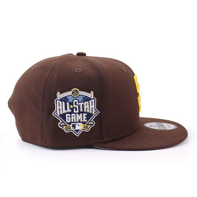 ニューエラ スナップバックキャップ 帽子 NEW ERA 9fifty メンズ レディース MLB サンディエゴ パドレス フリーサイズ