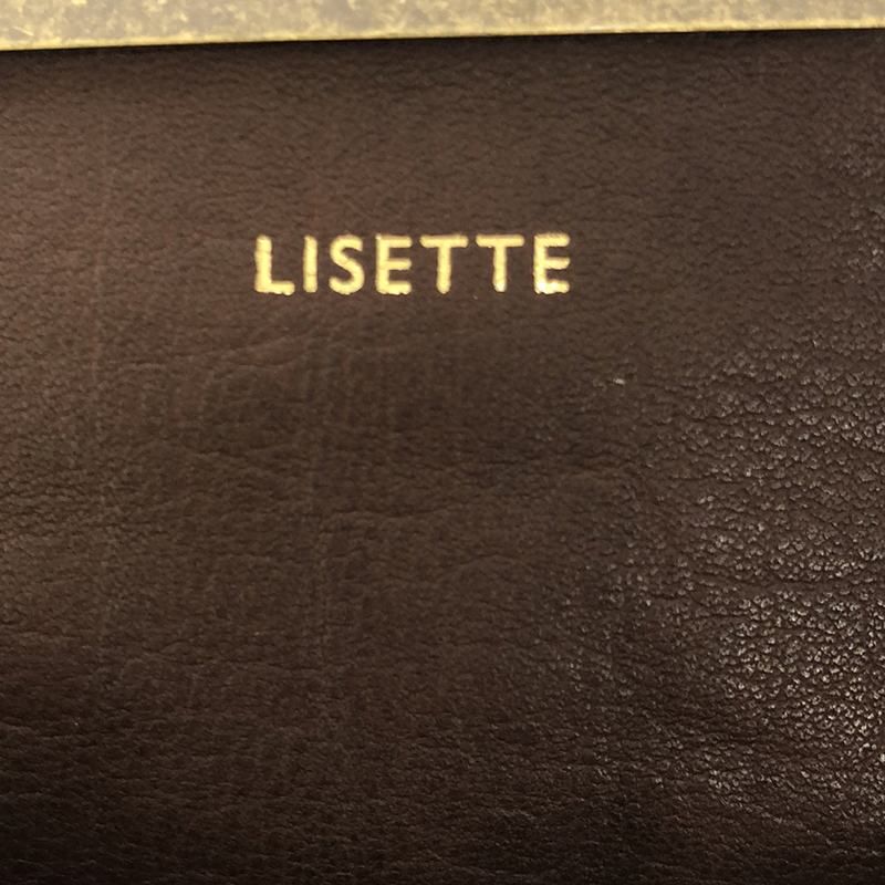 【美品】  Lisette / リゼッタ | ポルトモネ・ラパン 財布 | ダークブラウン | レディース 美品】 Lisette / リゼッタ | ポルトモネ・ラパン 財布 | ダーク