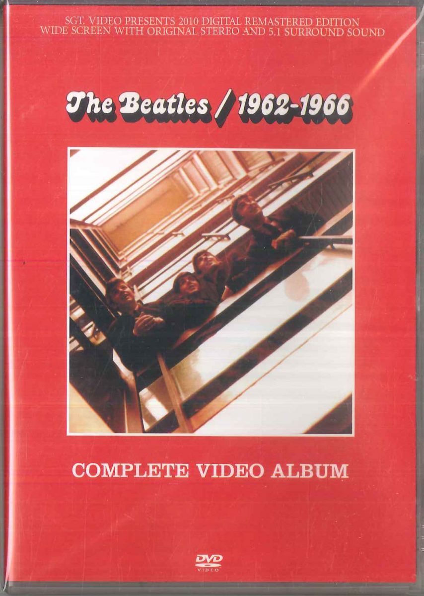 台湾DVD Beatles Complete Video Album 1962-1966 SV201001 SGT