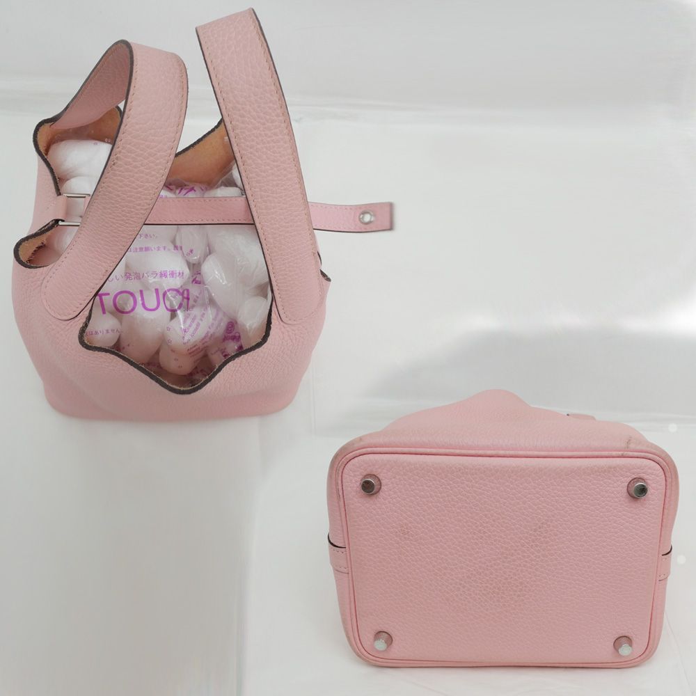 【希少★今なら在庫あり】HERMES★ピコタン18PM★ローズサクラ エルメス ピコタンロック18/PM ローズサクラ トリヨンクレマンス