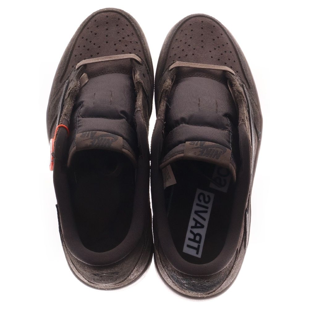 NIKE (ナイキ) ×TRAVIS SCOTT AIR JORDAN 1 LOW OG SP VELVET BROWN  