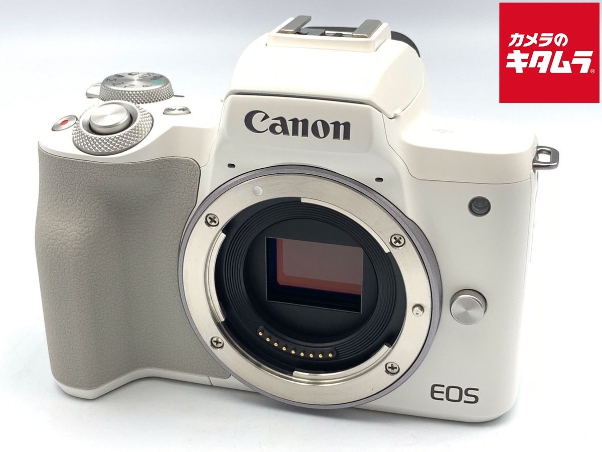 中古】 【美品】 キヤノン EOS Kiss M2 ボディ ホワイト - メルカリ