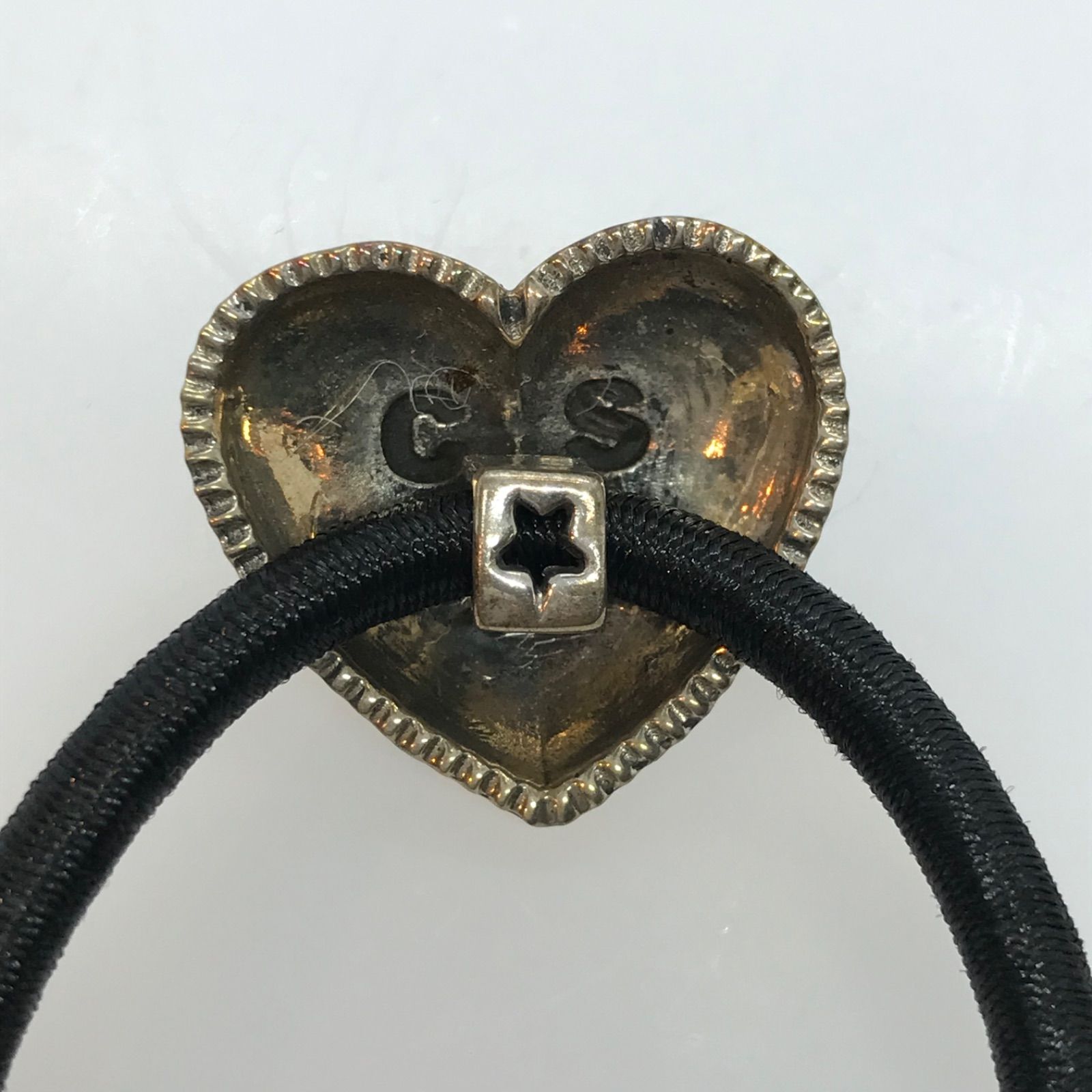 【未使用品】 Cody Sanderson HEART AND STAR HAIR TIE コディサンダーソン　ハート&スターヘアタイブレスレット  SILVER925