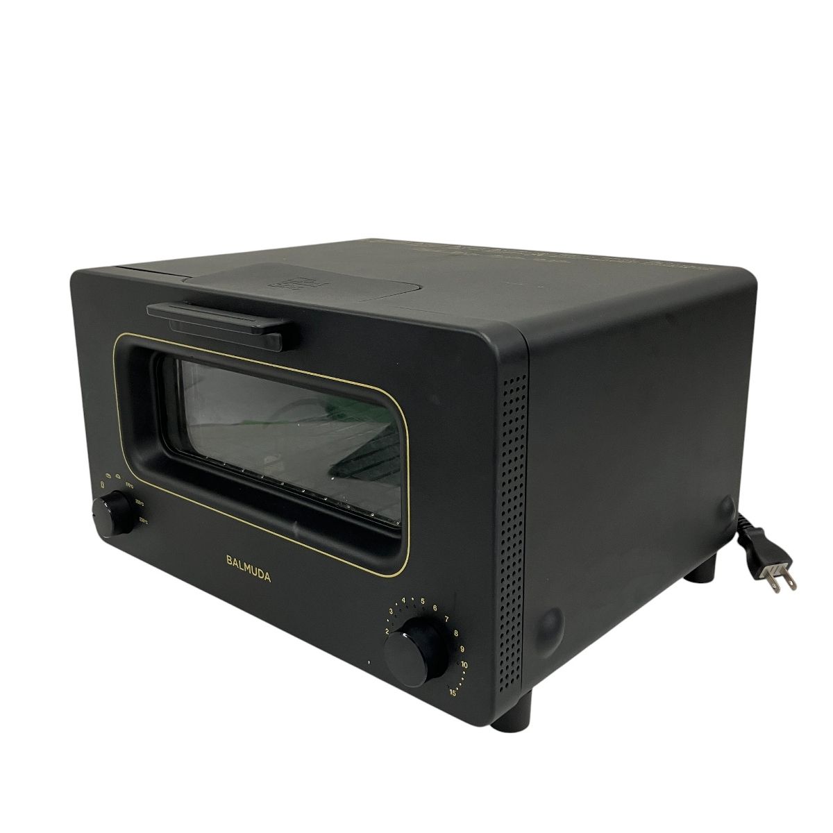 バルミューダスチームトースターK01E-KGブラック 【極美品
