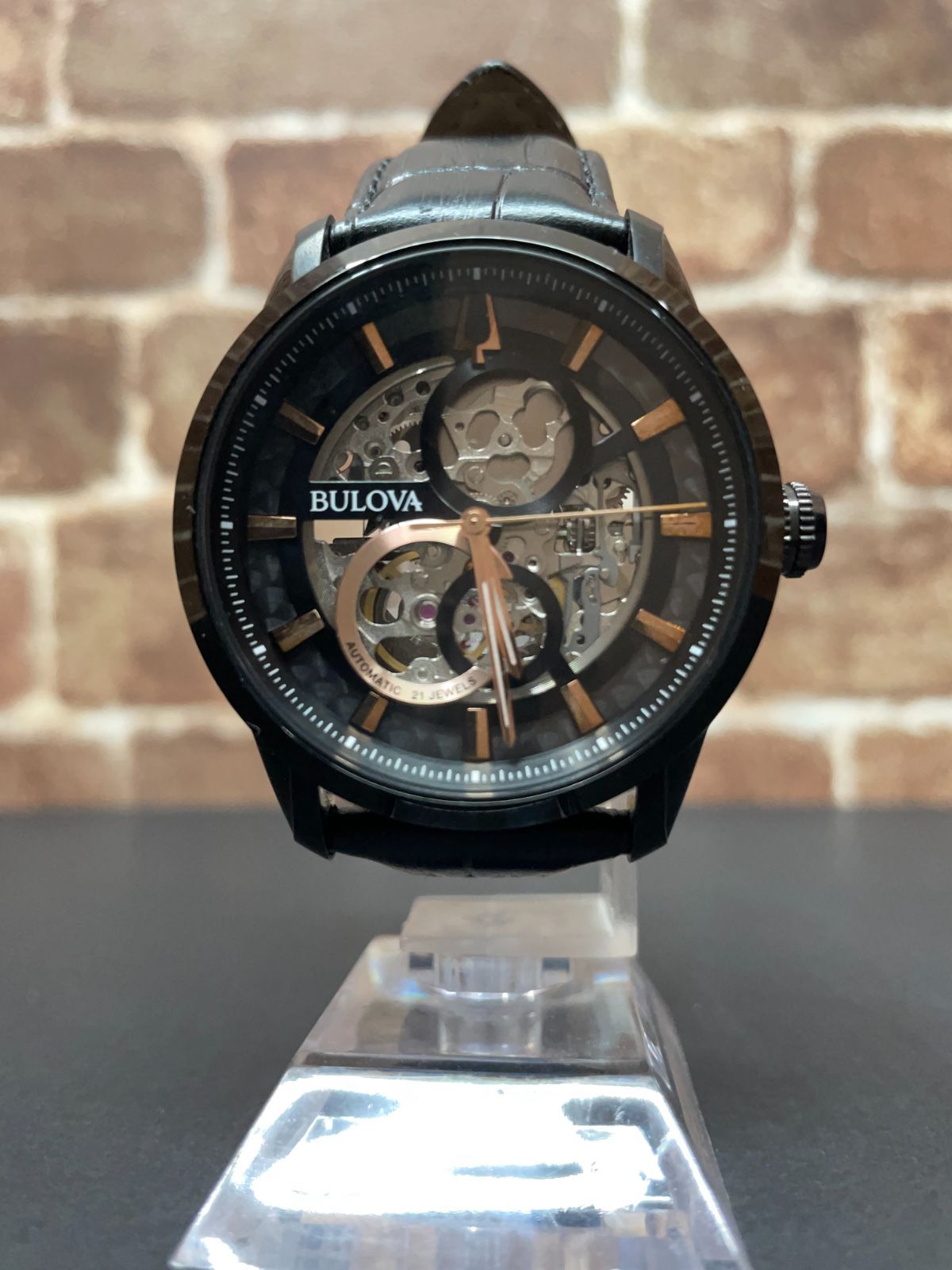 BULOVA ブローバ クラシック Classic 98A283 オートマ 自動巻き 腕時計 