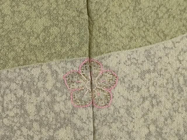 平和屋着物○京友禅の第一人者 松井青々 訪問着 吉祥花蝶丸文 金彩