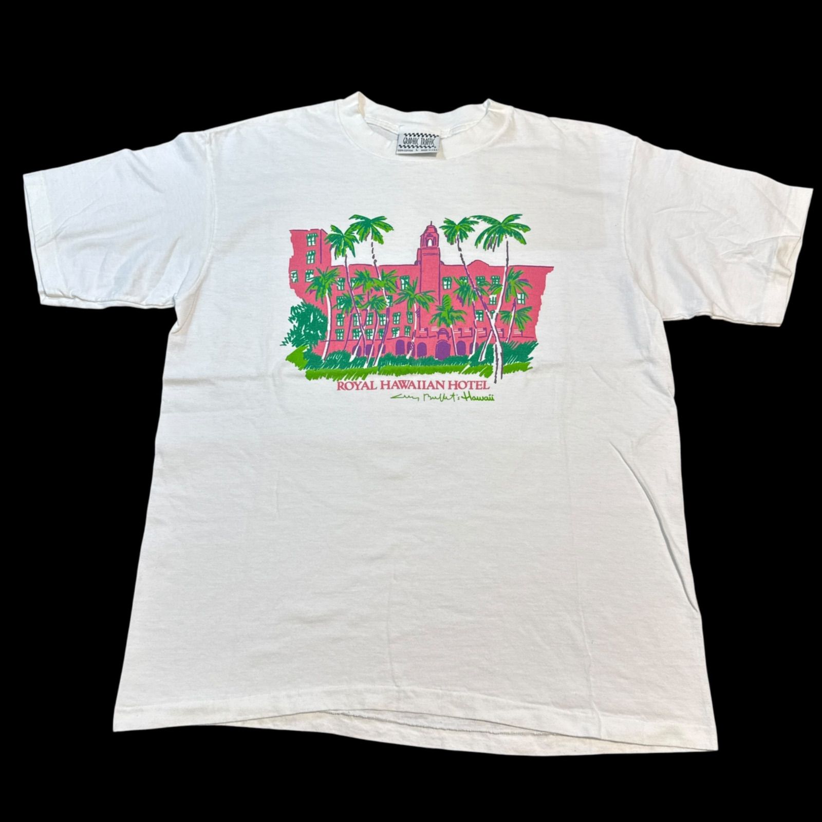 ハワイ　Hawaii ロイヤルハワイアンホテル　tシャツ 限定品　美品 新品 ハワイ ロイヤルハワイアンホテル限定 サーファーTシャツ