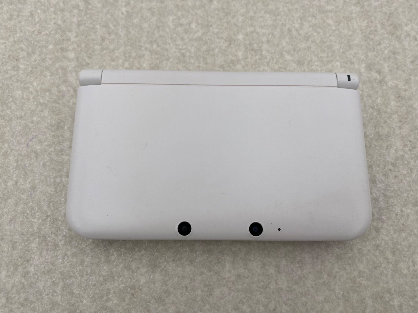 Newニンテンドー3DSLL パールホワイト ジャンク品 4-044【訳あり
