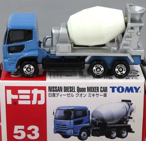 新品 トミカ 53 日産ディーゼル クオン ミキサー車 240001003539