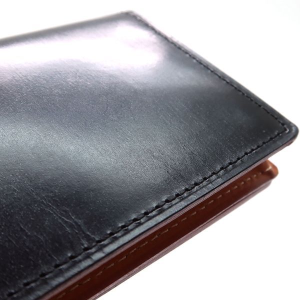 GANZO カードケース THIN BRIDLE シンブライドル 通しマチ名刺入れ