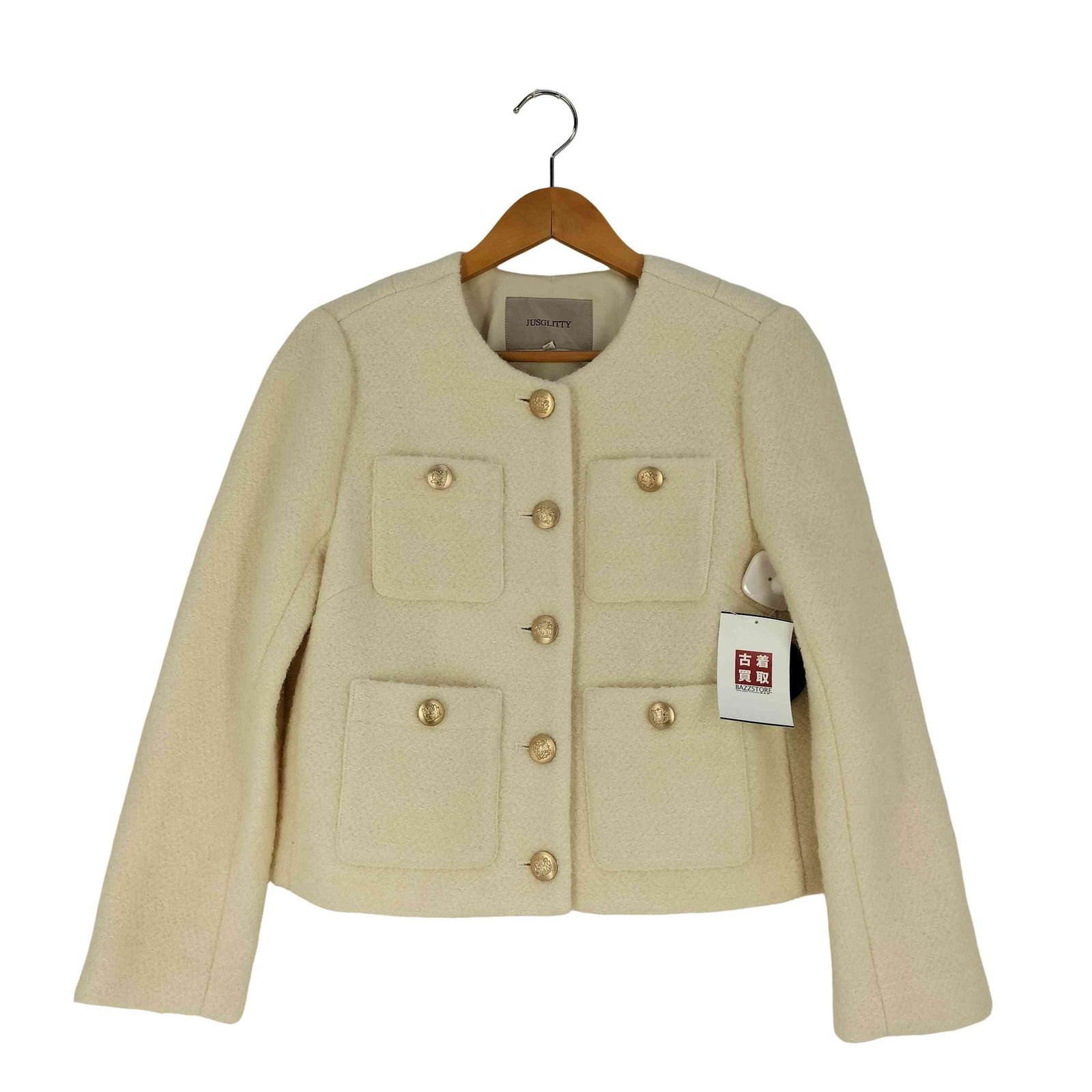 ジャスグリッティー JUSGLITTY ブークレジャコット レディース