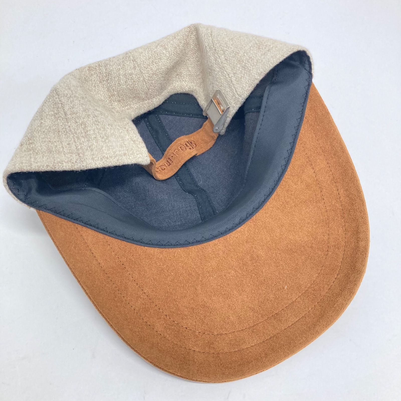 courreges﹆vintageロゴハット COURREGES EMBROIDERED CAP - courrèges