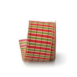 【新品・3営業日で発送】チェックリボン (A-16886 052R)