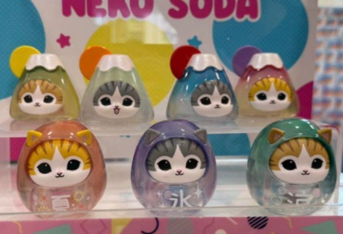 24時間以内発送】mofusand 香港 7-11 だるまソーダ 富士山 24時間以内